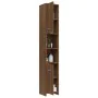 Bathroom cabinet made of brown oak plywood, measuring 30x30x183.5cm. by , Bathroom furniture - Ref: Foro24-815521, Price: 83,...