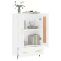 Aparador alto madera de ingeniería blanco 69,5x31x115 cm de , Aparadores - Ref: Foro24-830300, Precio: 86,91 €, Descuento: %