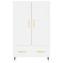Aparador alto madera de ingeniería blanco 69,5x31x115 cm de , Aparadores - Ref: Foro24-830300, Precio: 86,91 €, Descuento: %
