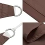 Rectangular brown Oxford fabric sail shade 2x4 m by , Umbrellas - Ref: Foro24-135807, Price: 35,77 €, Discount: %