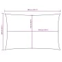 Rectangular brown Oxford fabric sail shade 2x4 m by , Umbrellas - Ref: Foro24-135807, Price: 35,77 €, Discount: %