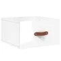 Wall-mounted glossy white bedside table 35x35x20 cm by , Lockers and storage cabinets - Ref: Foro24-829776, Price: 35,22 €, D...