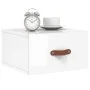 Wall-mounted glossy white bedside table 35x35x20 cm by , Lockers and storage cabinets - Ref: Foro24-829776, Price: 35,22 €, D...