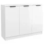 Hochglanz-Weißer Sperrholz-Sideboard 90,5x30x70 cm von , Sideboards - Ref: Foro24-811193, Preis: 126,14 €, Rabatt: %