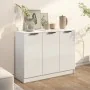 Hochglanz-Weißer Sperrholz-Sideboard 90,5x30x70 cm von , Sideboards - Ref: Foro24-811193, Preis: 126,14 €, Rabatt: %
