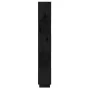 Shelf / room divider in black pine wood 51x25x163.5 cm by , Bookcases and shelves - Ref: Foro24-814048, Price: 68,43 €, Disco...
