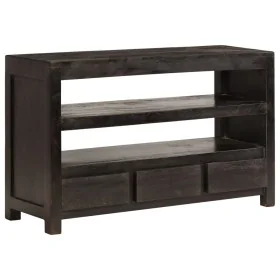 Mueble para TV madera maciza acacia marrón oscuro 90x30x55 cm de , Muebles TV - Ref: Foro24-246102, Precio: 183,88 €, Descuen...