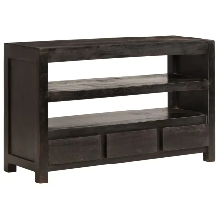 Mueble para TV madera maciza acacia marrón oscuro 90x30x55 cm de , Muebles TV - Ref: Foro24-246102, Precio: 183,53 €, Descuen...
