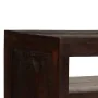 Mueble para TV madera maciza acacia marrón oscuro 90x30x55 cm de , Muebles TV - Ref: Foro24-246102, Precio: 183,53 €, Descuen...