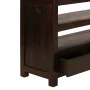 Mueble para TV madera maciza acacia marrón oscuro 90x30x55 cm de , Muebles TV - Ref: Foro24-246102, Precio: 183,53 €, Descuen...