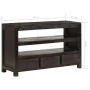Solid acacia wood TV stand in dark brown, 90x30x55 cm by , TV Furniture - Ref: Foro24-246102, Price: 186,04 €, Discount: %