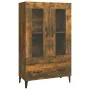 Smoked oak plywood sideboard 70x31x115 cm by , Sideboards - Ref: Foro24-817480, Price: 114,53 €, Discount: %