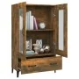 Smoked oak plywood sideboard 70x31x115 cm by , Sideboards - Ref: Foro24-817480, Price: 114,53 €, Discount: %