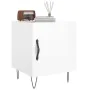 Bedside tables 2 units engineered wood glossy white 40x40x50 cm by , Nightstands - Ref: Foro24-827553, Price: 49,73 €, Discou...