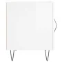 Mesitas noche 2 uds madera ingeniería blanco brillo 40x40x50 cm de , Mesitas de noche - Ref: Foro24-827553, Precio: 49,73 €, ...