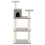 Cat scratcher with light gray sisal posts 118.5 cm by , Cat furniture - Ref: Foro24-171428, Price: 52,89 €, Discount: %