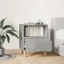 Gray concrete bedside table 40x35x50 cm by , Nightstands - Ref: Foro24-821802, Price: 41,95 €, Discount: %