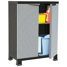 Plastikschrank im Rattan-Design 68x39x92 cm von , Schließfächer und Lagerschränke - Ref: Foro24-337898, Preis: 114,89 €, Raba...