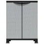 Plastikschrank im Rattan-Design 68x39x92 cm von , Schließfächer und Lagerschränke - Ref: Foro24-337898, Preis: 114,89 €, Raba...