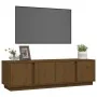 Massives TV-Möbel aus Pinienholz in Honigbraun, 140x40x40 cm. von , TV-Möbel - Ref: Foro24-814462, Preis: 95,84 €, Rabatt: %