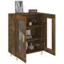 Rauchiger Eichenfurnier-Holzschrank 69,5x34x90 cm von , Sideboards - Ref: Foro24-817333, Preis: 81,49 €, Rabatt: %