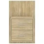 Mesita de noche de pared roble Sonoma de , Mesitas de noche - Ref: Foro24-810995, Precio: 54,61 €, Descuento: %