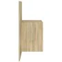 Mesita de noche de pared roble Sonoma de , Mesitas de noche - Ref: Foro24-810995, Precio: 54,61 €, Descuento: %