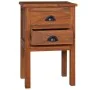 Solid teak wood bedside table 40x35x60 cm by , Nightstands - Ref: Foro24-289061, Price: 96,95 €, Discount: %