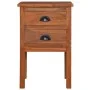 Solid teak wood bedside table 40x35x60 cm by , Nightstands - Ref: Foro24-289061, Price: 96,95 €, Discount: %