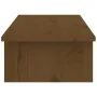 Massive Pinienholz-Monitorständer in Honigbraun, 100x27x15 cm. von , Computersockel und -erhöhungen - Ref: Foro24-813982, Pre...