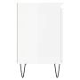Bedside tables 2 units engineered wood glossy white 40x30x50 cm by , Nightstands - Ref: Foro24-826833, Price: 64,60 €, Discou...
