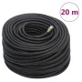 Schwarzer Hybridluftschlauch aus Gummi und PVC, 15 mm Durchmesser, 20 m lang. von , Pneumatikschläuche - Ref: Foro24-154497, ...