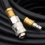 Schwarzer Hybridluftschlauch aus Gummi und PVC, 15 mm Durchmesser, 20 m lang. von , Pneumatikschläuche - Ref: Foro24-154497, ...