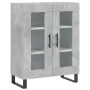 Engineered wood sideboard in gray concrete 69.5x34x90 cm by , Sideboards - Ref: Foro24-827816, Price: 87,12 €, Discount: %