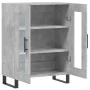 Engineered wood sideboard in gray concrete 69.5x34x90 cm by , Sideboards - Ref: Foro24-827816, Price: 87,12 €, Discount: %