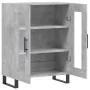 Grauer Beton-Engineered-Holz-Sideboard 69,5x34x90 cm von , Sideboards - Ref: Foro24-827816, Preis: 87,12 €, Rabatt: %