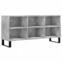 Engineered wood TV stand in concrete gray, 103.5x30x50 cm by , TV Furniture - Ref: Foro24-827000, Price: 63,17 €, Discount: %