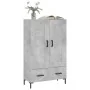 Hoher Schrank aus grauem Beton-Ingenieurholz 69,5x31x115 cm. von , Sideboards - Ref: Foro24-830328, Preis: 88,46 €, Rabatt: %