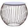 Golden coffee table Ø 51 cm by , Coffee table - Ref: Foro24-287659, Price: 79,58 €, Discount: %