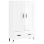 High gloss white engineered wood sideboard 69.5x31x115 cm by , Sideboards - Ref: Foro24-830342, Price: 95,40 €, Discount: %