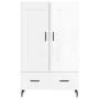 High gloss white engineered wood sideboard 69.5x31x115 cm by , Sideboards - Ref: Foro24-830342, Price: 95,40 €, Discount: %