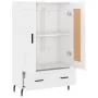 Hochglanz-Weißer Schrank aus Holzwerkstoff 69,5x31x115 cm von , Sideboards - Ref: Foro24-830342, Preis: 95,37 €, Rabatt: %