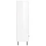 Hochglanz-Weißer Schrank aus Holzwerkstoff 69,5x31x115 cm von , Sideboards - Ref: Foro24-830342, Preis: 95,37 €, Rabatt: %