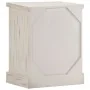 Solid white mango wood bedside table 40x30x50 cm by , Nightstands - Ref: Foro24-247713, Price: 120,85 €, Discount: %