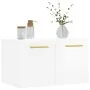 Wandschrank aus glänzend weißem Sperrholz 60x36,5x35 cm von , Schließfächer und Lagerschränke - Ref: Foro24-830006, Preis: 42...