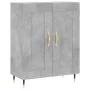 Engineered wood sideboard in gray concrete 69.5x34x90 cm by , Sideboards - Ref: Foro24-830176, Price: 74,39 €, Discount: %