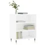 Engineered wood glossy white sideboard 57x35x70 cm by , Sideboards - Ref: Foro24-827126, Price: 56,18 €, Discount: %