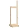 Massiver Kiefernholz-Holzständer 33,5x30x110 cm von , Brennholztaschen und -halter - Ref: Foro24-822616, Preis: 37,05 €, Raba...