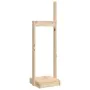 Soporte para leña madera maciza de pino 33,5x30x110 cm de , Bolsas y soportes de leña - Ref: Foro24-822616, Precio: 37,05 €, ...