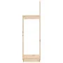 Massiver Kiefernholz-Holzständer 33,5x30x110 cm von , Brennholztaschen und -halter - Ref: Foro24-822616, Preis: 37,05 €, Raba...